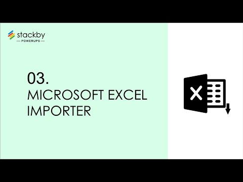 Stackby Powerup #3 - Microsoft Excel Importer