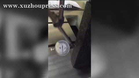 110ton C Frame  Double Cranks Power Press in Acceptance-1