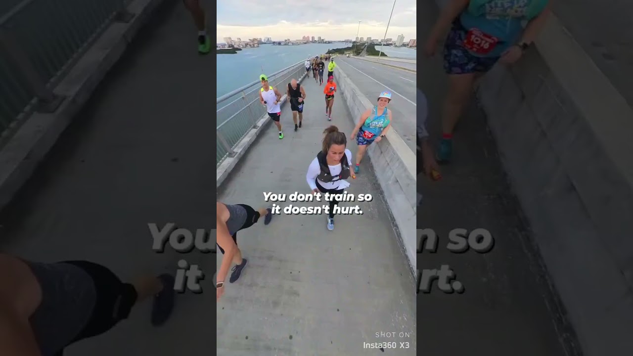 The race always hurts—expect it! 