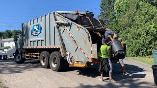 EZ Disposal Mack MR Leach on Yard Waste