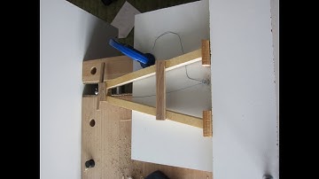 A frame stump puller model