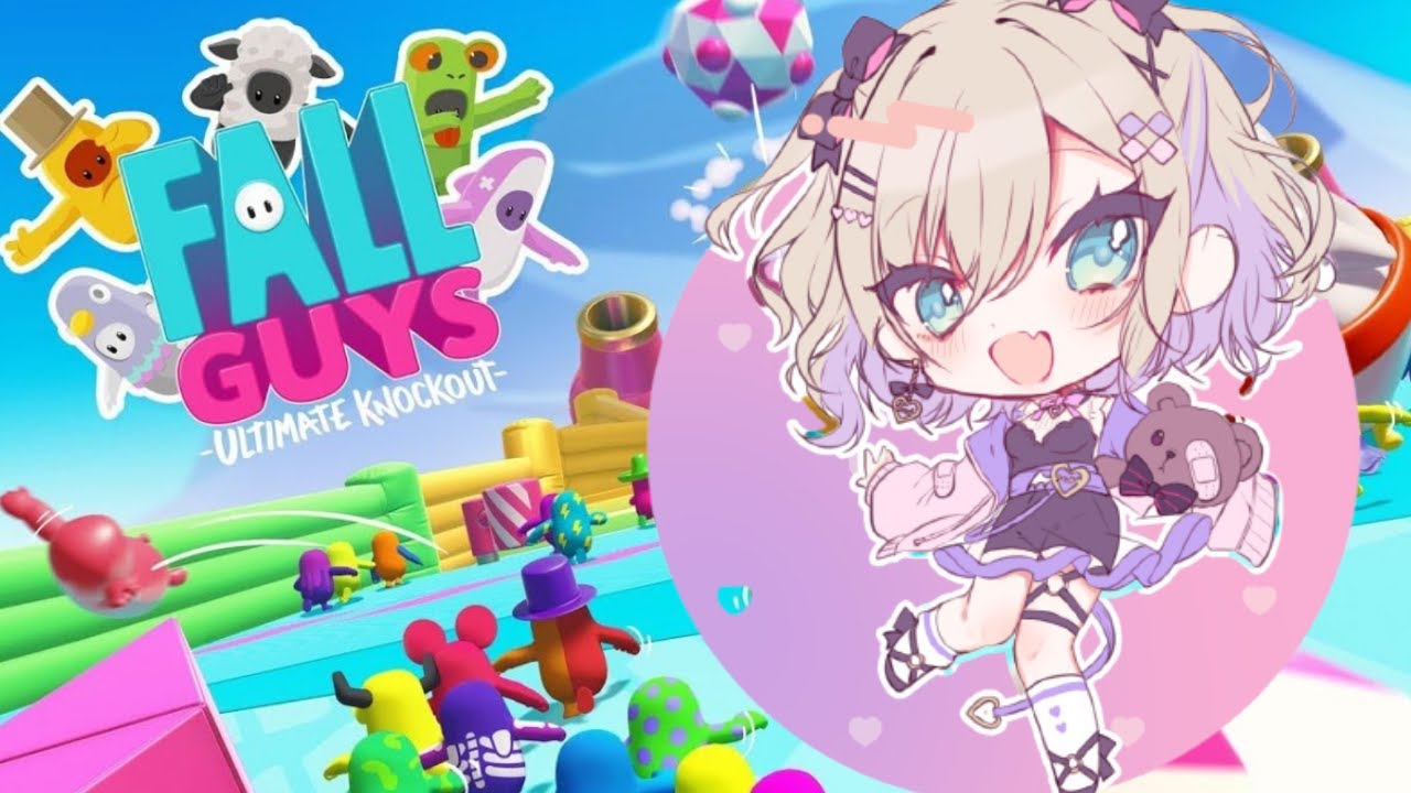 【FallGuys】👑：１時間もあれば余裕でクラウンとれるのでは！？#2【ぶいすぽ/胡桃のあ​】