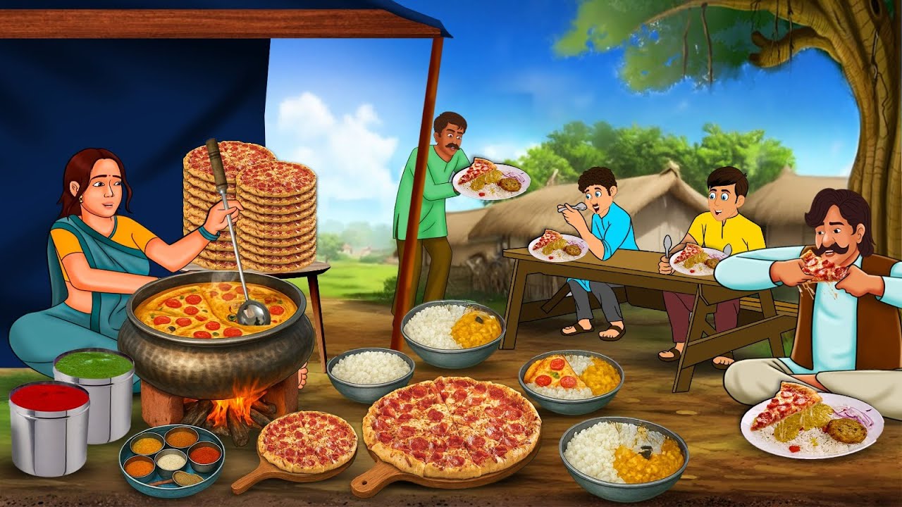 దేశీ పిజ్జా కర్రీ విక్రేత | Stories in Telugu | Telugu Stories | Telugu Kathalu | New Stories