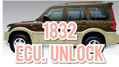 Scorpio Mhok 1832.183B Unlock ecu Ecm by lounch 3.0 2.0