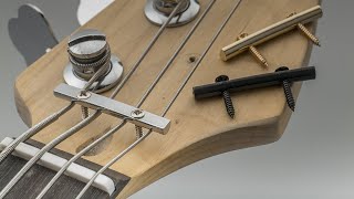 360 View Musiclily Pro 43Mm Br B String Retainer Bar