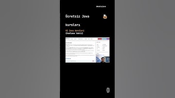 Java Öğrenmeye Başlayın! 🚀
