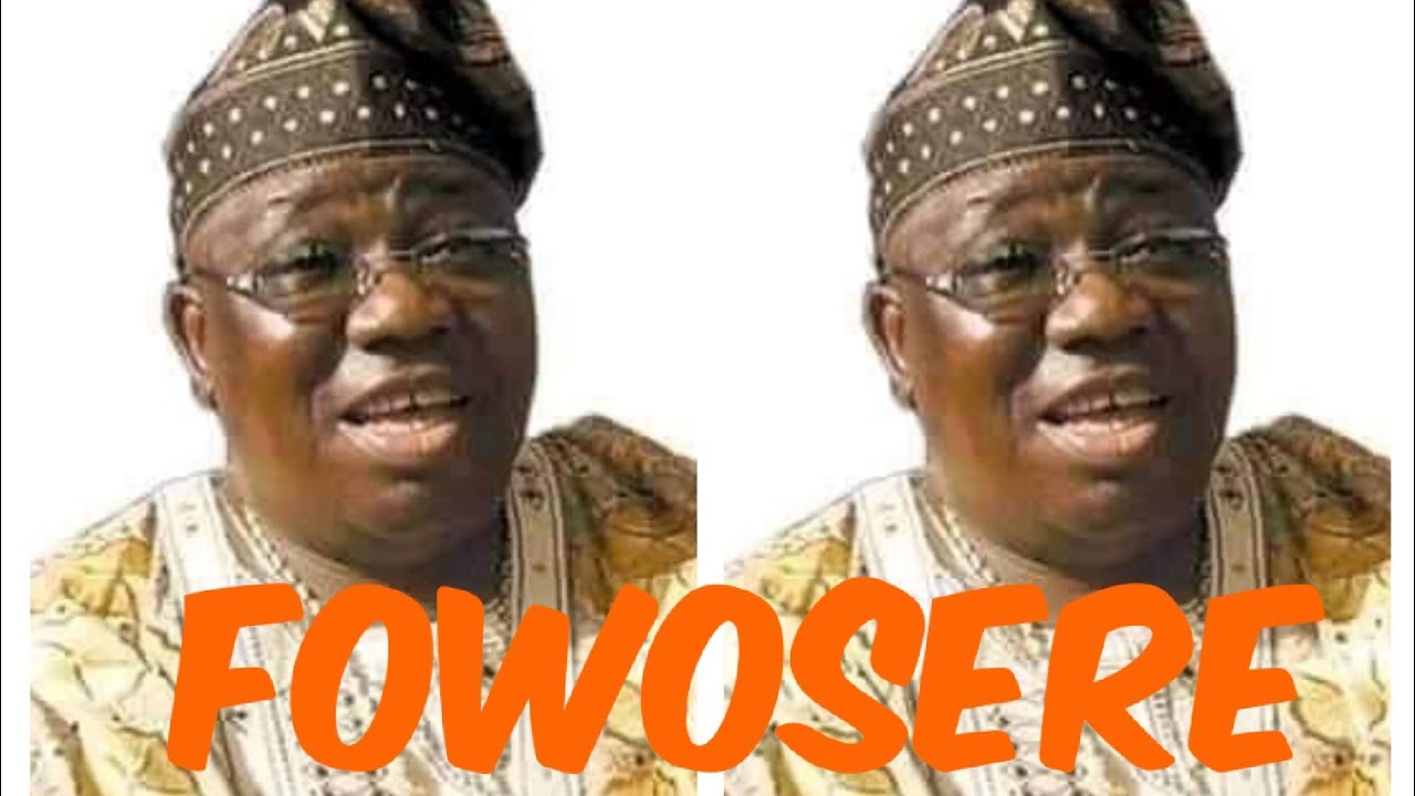 Fowo sere = Aare Dr sikiru ayinde barrister MFR +2348035777336