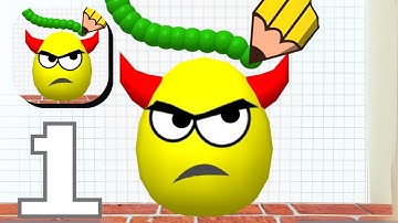 Draw To Smash - Gameplay Walkthrough Tutorial Part 1 All Levels Mobile Game (Android, iOs)