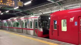 名鉄3150系+3100系(3166f+3122f)普通犬山行き　鳴海駅発車