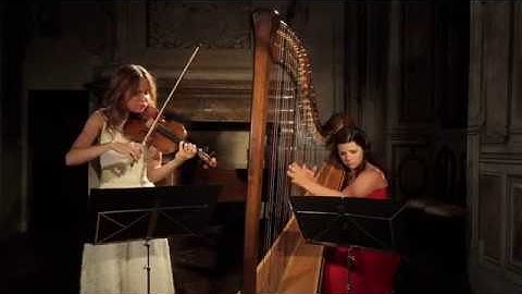 Donizetti - Sonata (Larghetto and Allegro) in G minor for Violin and Harp (E. Valiulina, E. Netzer)