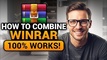 How To Combine WinRAR (100% WORKS) | FAST & EASY | No Yapping, To The Point!