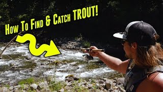 How To Catch TROUT In Creeks, Rivers, Or Streams. | Trout Fishing Tips For SUCCESS!