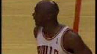 Bulls vs Heat 1996 - Game 1 - Michael Jordan 35 points