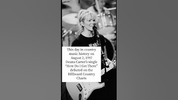 Thumbnail of This day in country music history on 8/2/97 Deana Carter hit the charts #countrymusic #90scountry