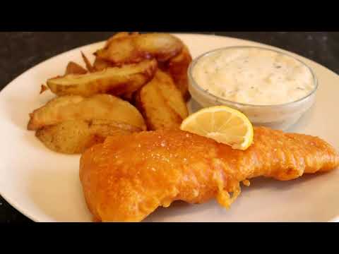 Fish and chips maison Traditionnel   Beer Battered Fish and Chips Recipe    