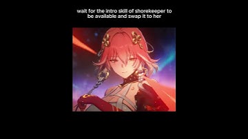 quick trick how to trigger shorekeeper discernment intro skill #wutheringwaves #shorekeeper #shorts