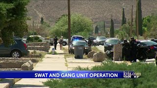 Woman arrested as SWAT team, police gang unit serve ‘highrisk’ warrant in central El ...