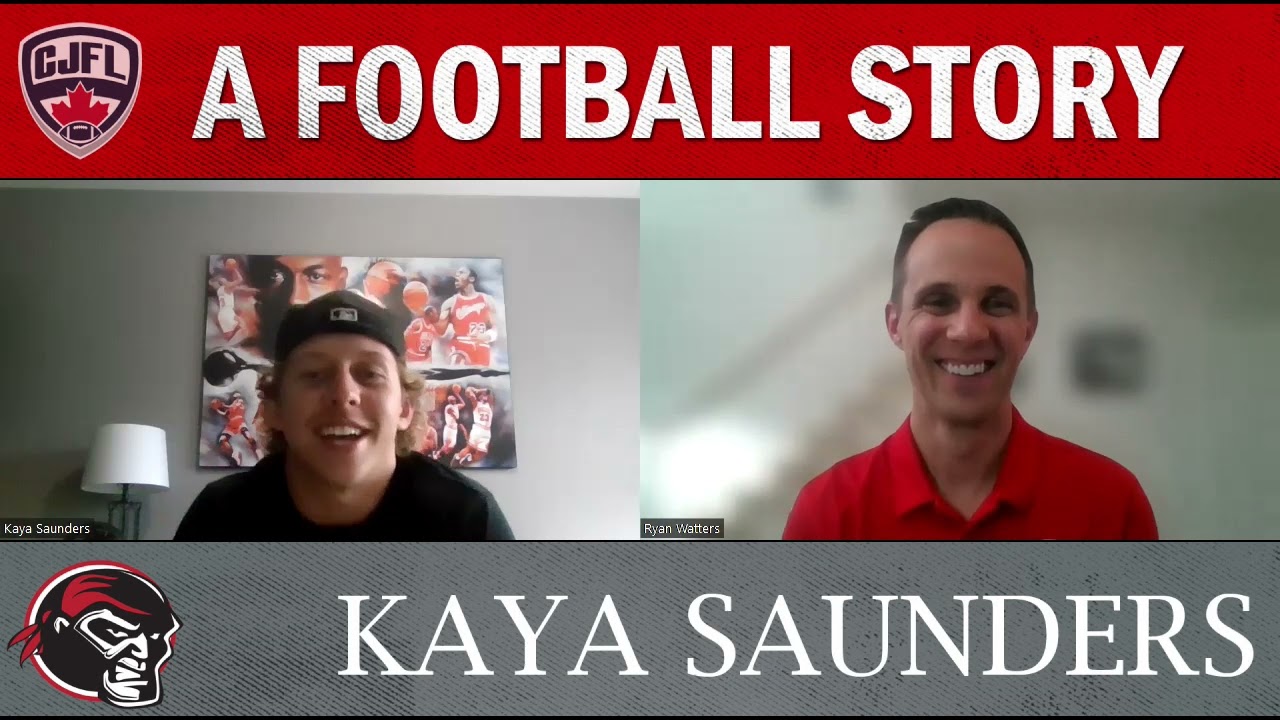 CJFL Football Story - Kaya Saunders