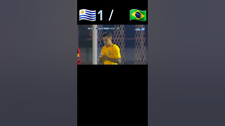 brazil vs Uruguay macth highlight #football