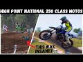 This Years 250 Class is CRAZY!! Supercross Cole Davies is BACK &amp; Hammaker Backflips at High Point 
