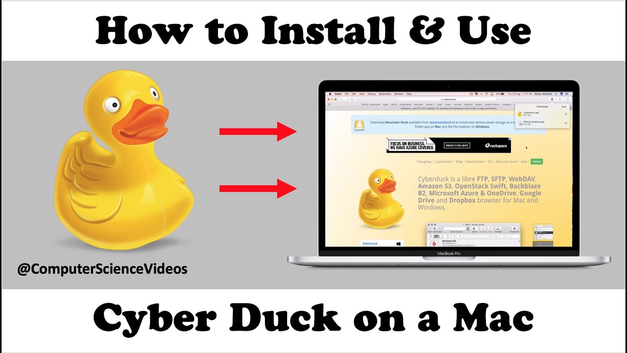 recept Komkommer Geschatte How to INSTALL Cyber-Duck on a Mac | New - YouTube