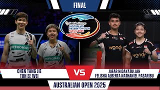 SUPER FINAL! Chen/Toh (MAS) vs Hidayatullah/Pasaribu (INA) | Australian Open 2025 Badminton