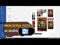 Cara mencetak foto di microsoft office word