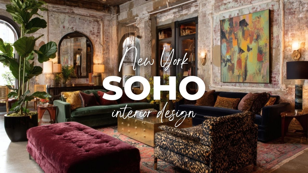 SoHo Interior Design: Your Home as a Timeless, Rich, Artistic NYC Loft ...