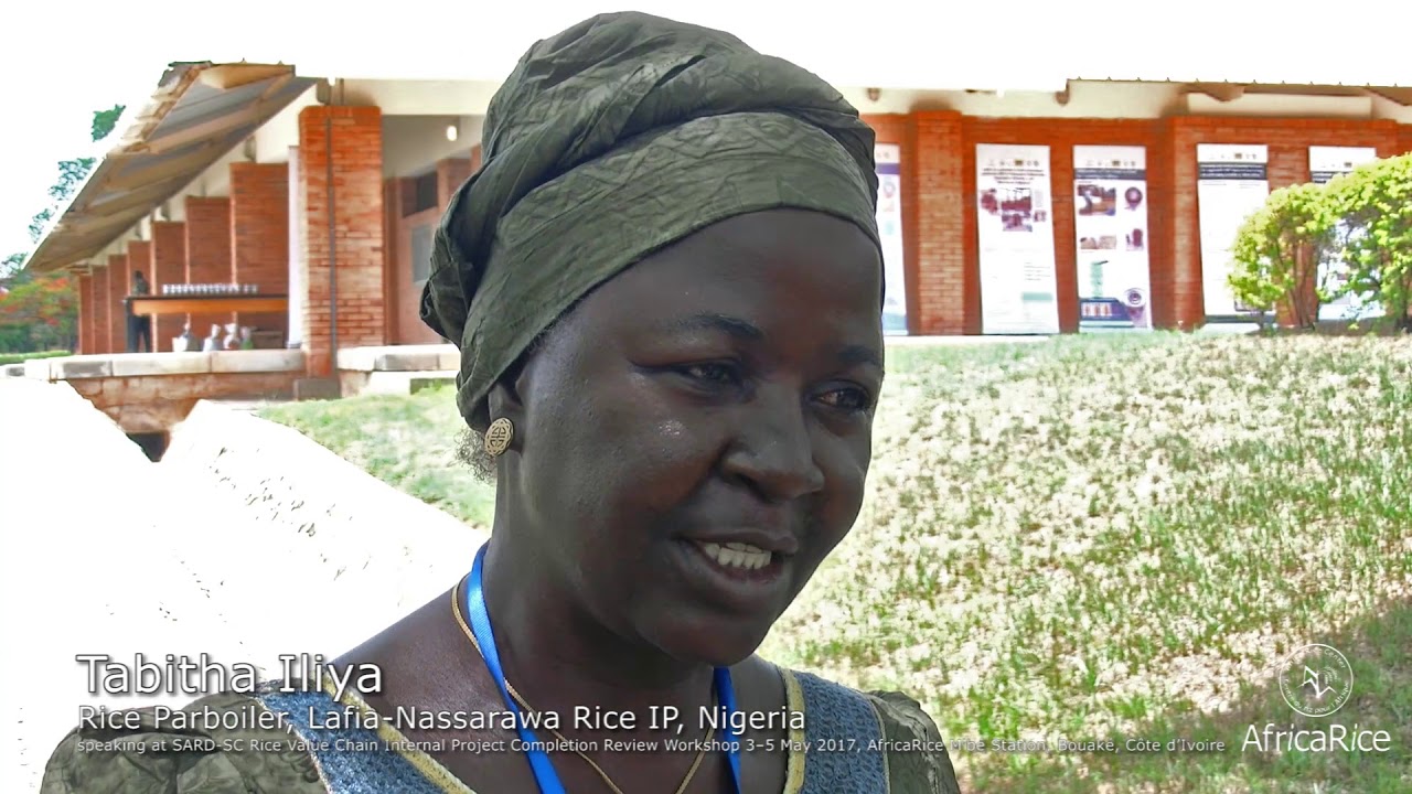 Tabitha Rice Tabitha Iliya, Rice Parboiler, Lafia-Nassarawa Rice IP, Nigeria - YouTube