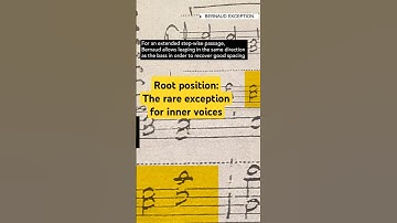 Fundamentals of Harmony | The Rare Exception to Rules on Root Position Chords #composer