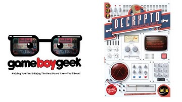 Decrypto Review with the Game Boy Geek