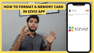 How to Format EZVIZ SD Card | Recoding Setup in EZVIZ APP | format memory card | 2022 Hindi screenshot 4