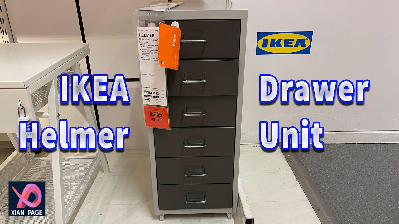 IKEA Helmer Drawer Unit Review YouTube