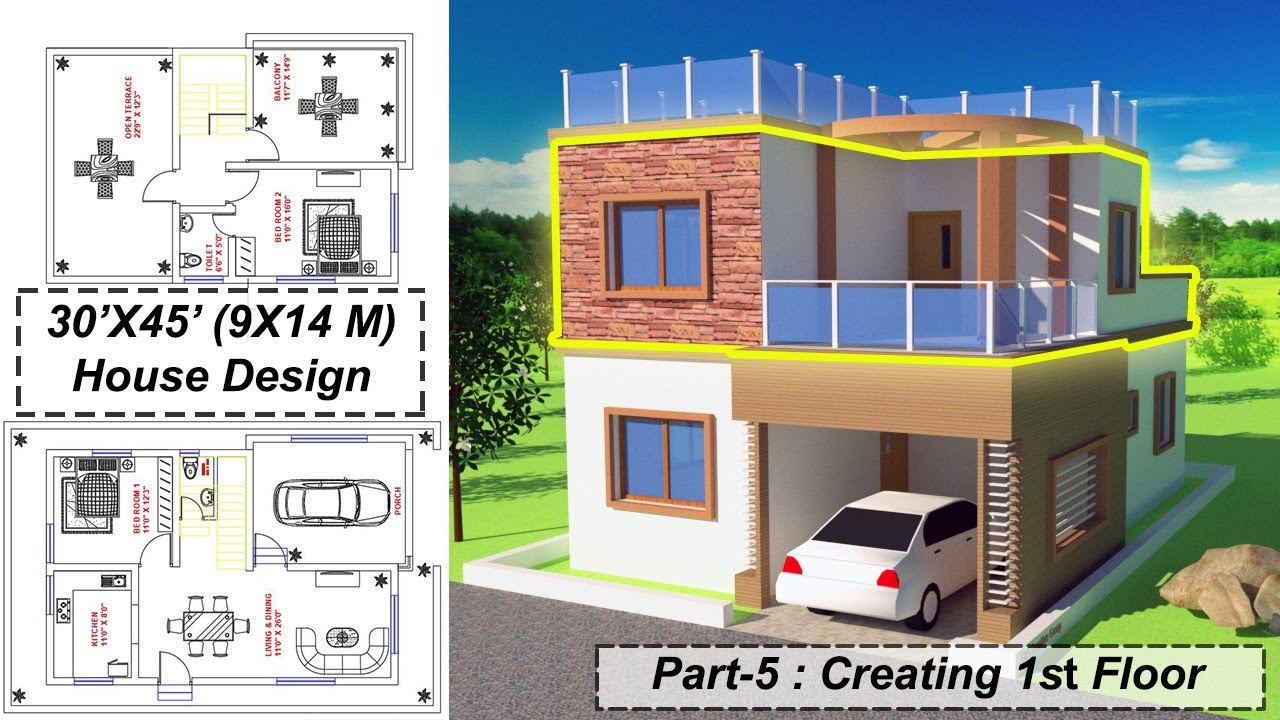 Home Design Plan 2bhk Creating 1st