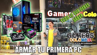 CONSEJOS para armar tu primera PC GAMER gracias a Gamers Colombia