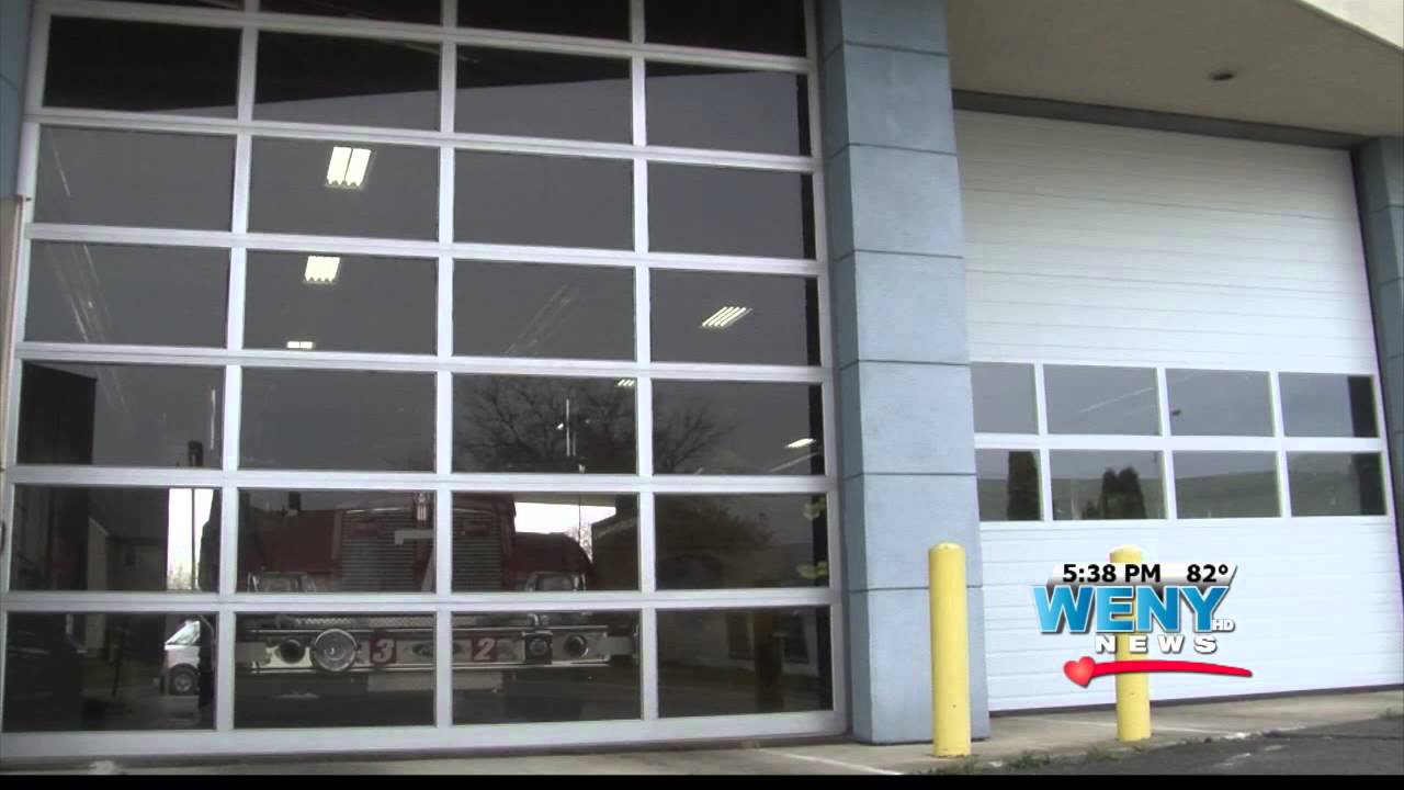 Energy Efficient Doors at Elmira Heights FD - YouTube