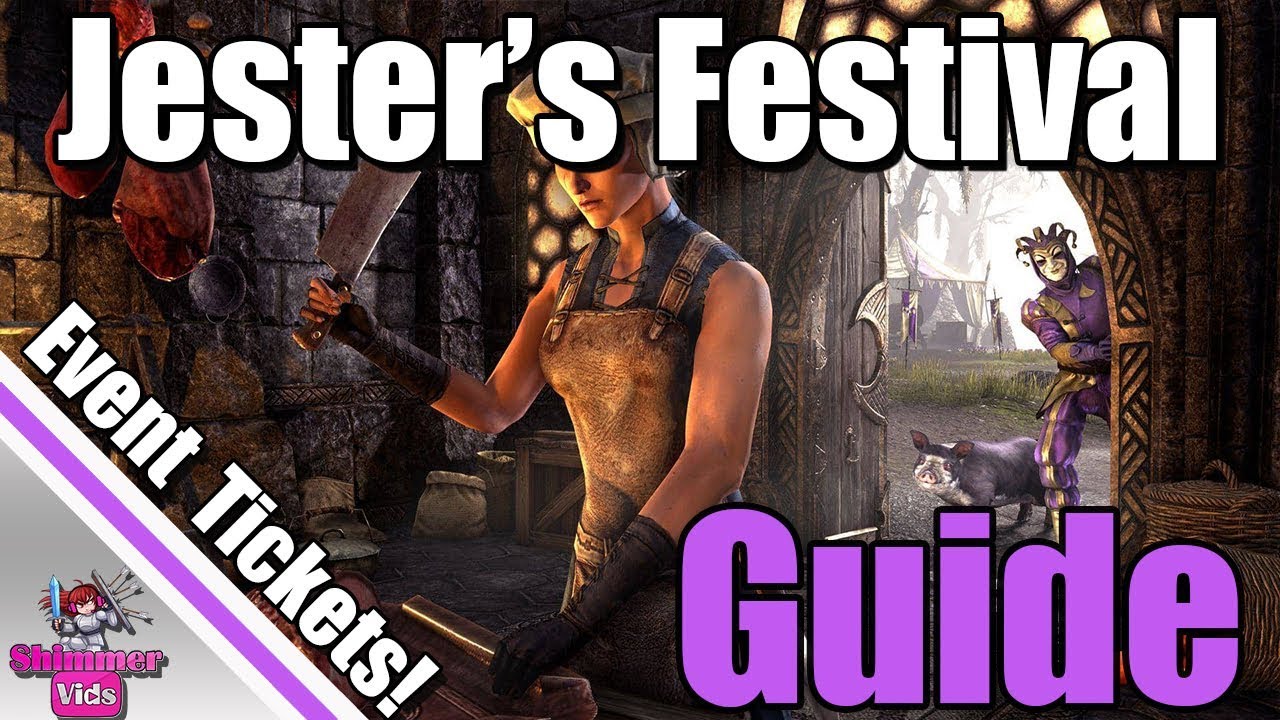 ESO Jester's Festival Event Guide! Event Tickets! Alliance Leader