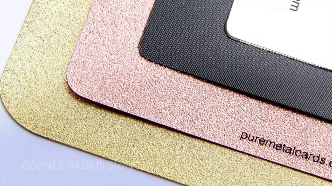 Pure Metal Cards   Customizing and Personalizing Metal Member Cards