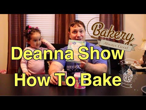 How to bake /Daddy and daughte어린이영어/케이크만들기 - YouTube