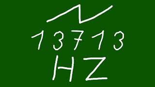 13713 hz saw