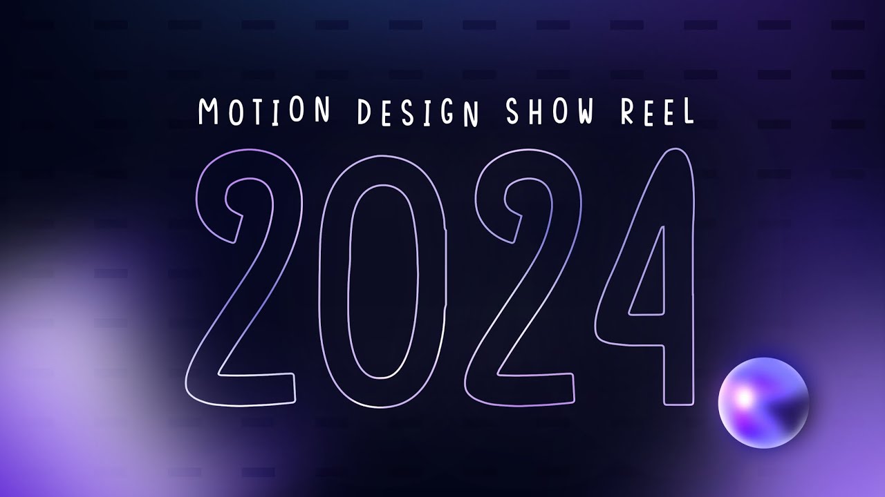 Motion Design Reel 2024 - YouTube