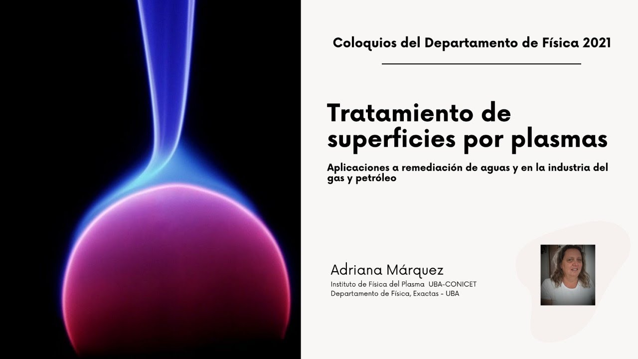 Coloquio: Tratamiento de superficies por plasmas