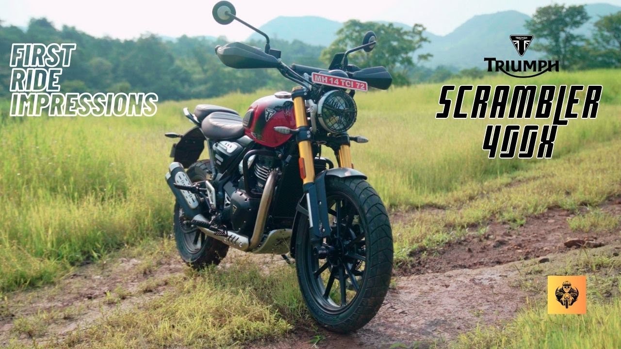 Triumph SCRAMBLER 400X | Первые впечатления от поездки