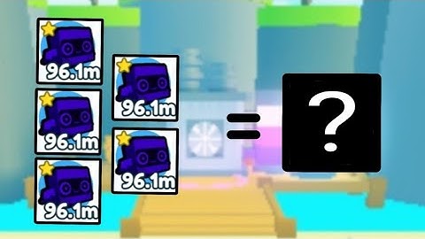 What happen when you fuse 5 rainbow robots  Pet Simulator X