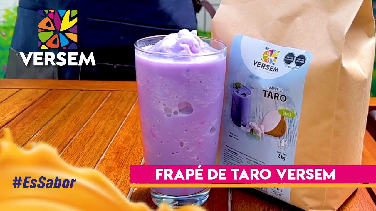 Frapé de Taro Versem - YouTube Frapé de Taro Versem - YouTube