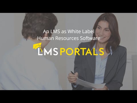An LMS as White Label Human Resources Software