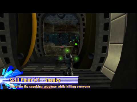 Ratchet & Clank (HD) - All Skill Points & Gold Bolts (Drek's Fleet)