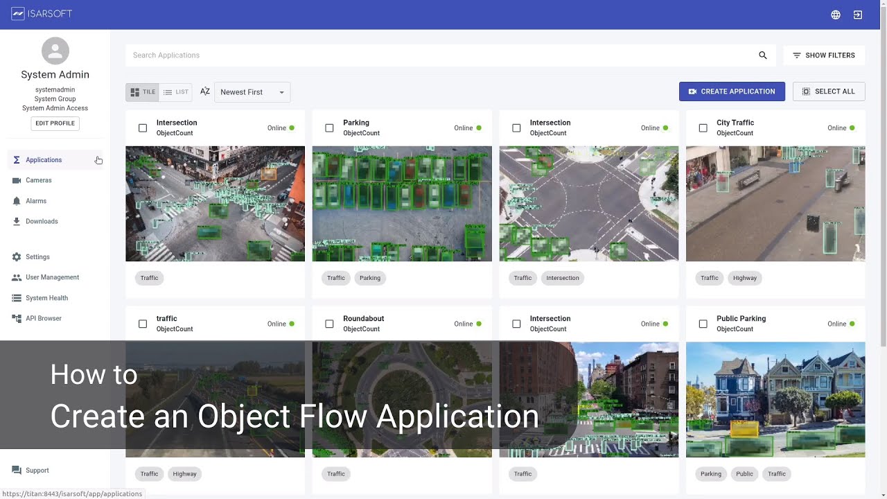 Isarsoft Percetion | How to create an Object Flow Application - YouTube