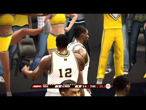 NCAA Basketball 10 Dynasty Mode Michigan Wolverines Episode 1 PS3