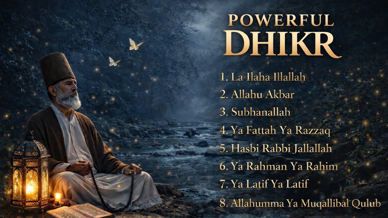 Most Powerful Islamic Dhikr for Peace & Healing | Deep Spiritual Calm ...